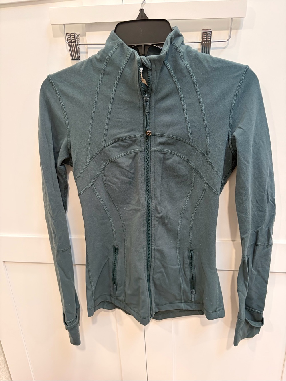 lululemon athletica Teal Full-Zip Active Jacket